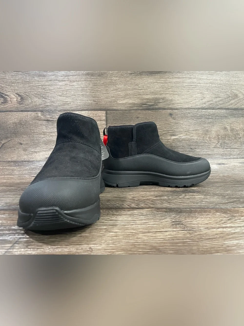 NWT FitFlop NEO-D-HYKER Warm Suede Pull-On Boots Size 9